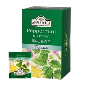 아마드 페퍼민트 &amp; 레몬 20티백 (냉침으로 상쾌하게 드세요!)